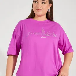 Styli Women Plus Size Oversized T-Shirt-image-46