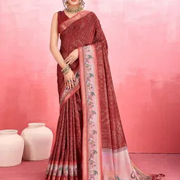 Mitera Kalamkari Pure Silk Saree-30