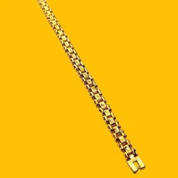 Dynamic Retail Global Men's Silver Pleated Link Bracelet-image-39
