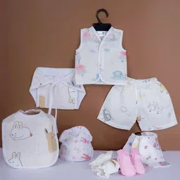Baby Moo Infant Set Of 13 Baby Apparel Gift Set-33