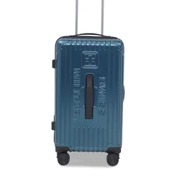 SWISS MILITARY Unisex Textured Hard-Sided Medium Trolley Suitcase-37