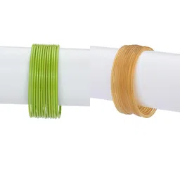 1ST TIME Women Green Bangle-image-16