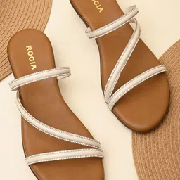 Rocia Women Embellished Wedge Mules-14