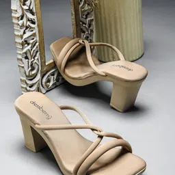 DressBerry Block Heel Sandals-image-83