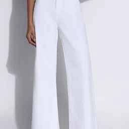 SHOWOFF Women Comfort Wide Leg Jeans-picture-5