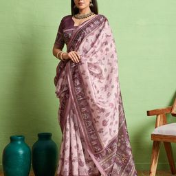 Durga Textile Ethnic Motifs Printed Saree-picture-39