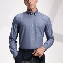 INVICTUS Slim Fit Button-Down Collar Formal Shirt-picture-29