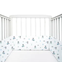 The White Cradle Kids Printed Pure Cotton Cot Bumper-image-51