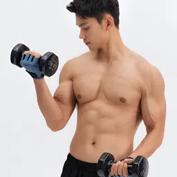 Domyos By Decathlon 2 Pcs Round Shape Fixed Weight Dumbbells' image 2