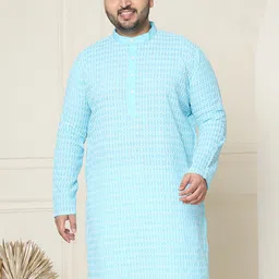 SOJANYA PLUS Men Embroidered Kurta-image-78