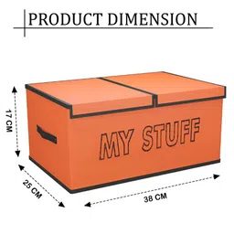 Aura Orange Set of 4 Regular Drawer Organiser Organisers image 4