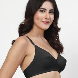 lily LILYPack Of 3 Non Padded Non-Wired Full Coverage Bra image 4