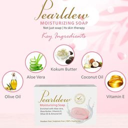 Pearldew Set Of 6 Moisturizing Soaps - 75 g Each image 3