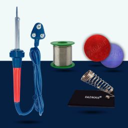 4 IN 1 Combo Red Heavy Professional 60 Watt Soldering iron Kit 60 W Simple-image-46