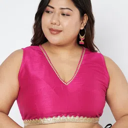 studio rasa Embellished Saree Blouse-image-55