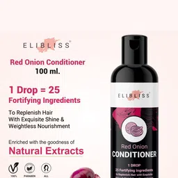 ELIBLISS Set Of 2 Red Onion Conditioner With Aloevera-100ml Each image 4