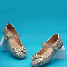 BOYZ N GALZ Girls Embellished Ballerinas With Bows-40