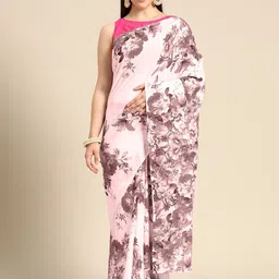 BUTA BUTI Floral Printed Pure Cotton Saree-image-73