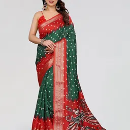 Moda Rapido Zari Silk Blend Saree-picture-18