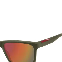 Polaroid Men UV Protected Lens Full Rim Rectangle Sunglasses image 4