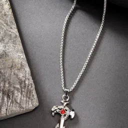 Roadster Silver-Plated Quirky Pendants with Chains-56