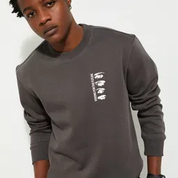 max Men Solid Knitted Sweatshirt-image-20