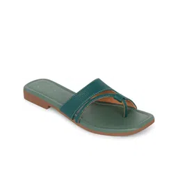 Shoestail Women One Toe Flats with Bows-image-56