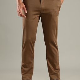 Thomas Scott Men Smart Straight Fit Mid-Rise Chinos Trouser-image-18