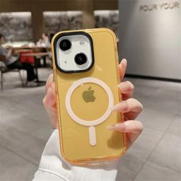 Luxury Kase Solid Printed iPhone 14 Back Case Mobile Accessories-image-93