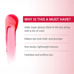 Iba Must Have High Shine Lip Oil with Vitamin C - 2.6 ml - 01 Raspberry Twist image 4