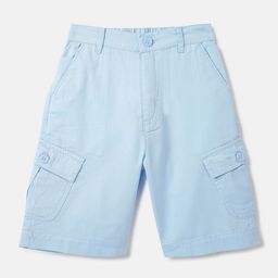 Blue Giraffe Boys Regular Fit Cargo Shorts-image-53