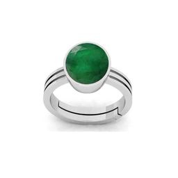 RRVGEM 6.50 Ratti Unheated Untreated Emerald Ring-image-49