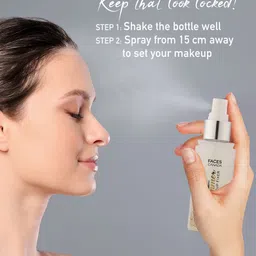 FACES CANADA Ultime Pro Shimmer Long Lasting Makeup Fixer Spray - 50 ml image 5
