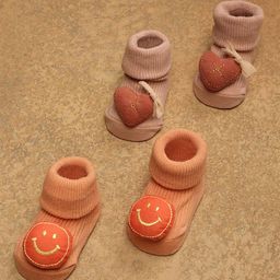 One Friday Infants Pack Of 2 Patterned Ankle-Length Socks-27