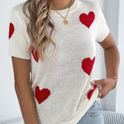 StyleCast x Revolte Women Self Design Top-picture-16