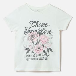 Juniors by Babyshop Girls Printed Applique T-shirt-image-96