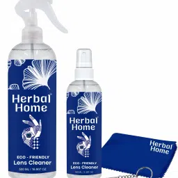 Herbal Home Lens Cleaner 500 Ml and 100 Ml For Glasses, Screens and 1 Cloth & 1 ScrewdriverLens Cleaner-image-93