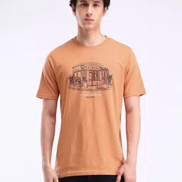 Flying Machine Men Printed T-shirt-image-35