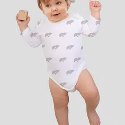 Kidbea Infants Striped Organic Cotton Onesie Bodysuit-picture-24