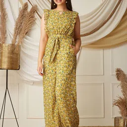 BAESD Girls Printed Basic Jumpsuit-33
