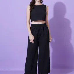 Mast & Harbour Self Design Top With Trousers Co-Ords-image-47