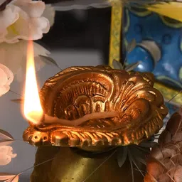 Indianshelf Textured Adorable Heart Design Deepak Diya-image-62