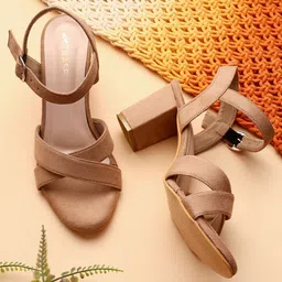 TRASE Open Toe Block Sandals image 1