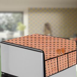 The Furnishing Tree Brown Plastic Refrigerator Cover-image-99