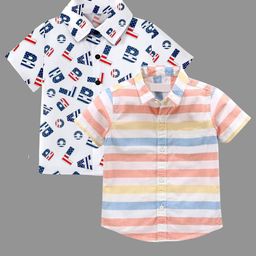 BAESD Boys Classic Opaque Printed Formal Shirt-picture-18