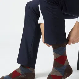 Kosha Pack of 4 Men Crew Length Socks-image-80