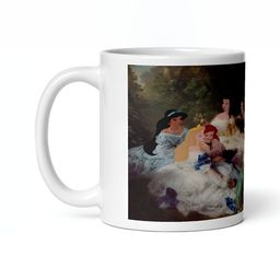 Mr UVD White & Brown Graphic Printed Ceramic Glossy Mug 350 ml-image-67