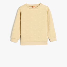 Koton Girls Round Neck Sweatshirt-image-11