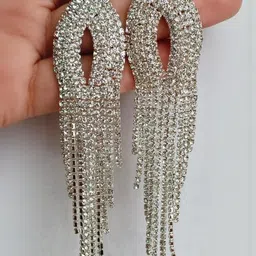 DENICRAAS Women Silver Earrings-45