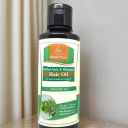 Khadi Pure Herbal Amla & Bhringraj Hair Oil For Hair Growth - 210 ml-picture-9